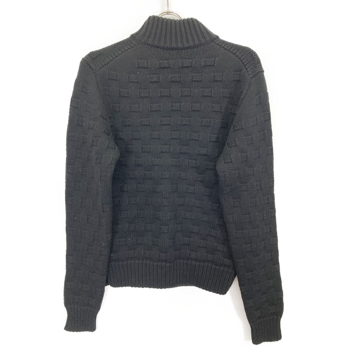 Drumohr ドルモア ﾌﾞﾗｯｸ ｳｰﾙ100 ﾆｯﾄｶｰﾃﾞｨｶﾞﾝ 44 - メルカリ