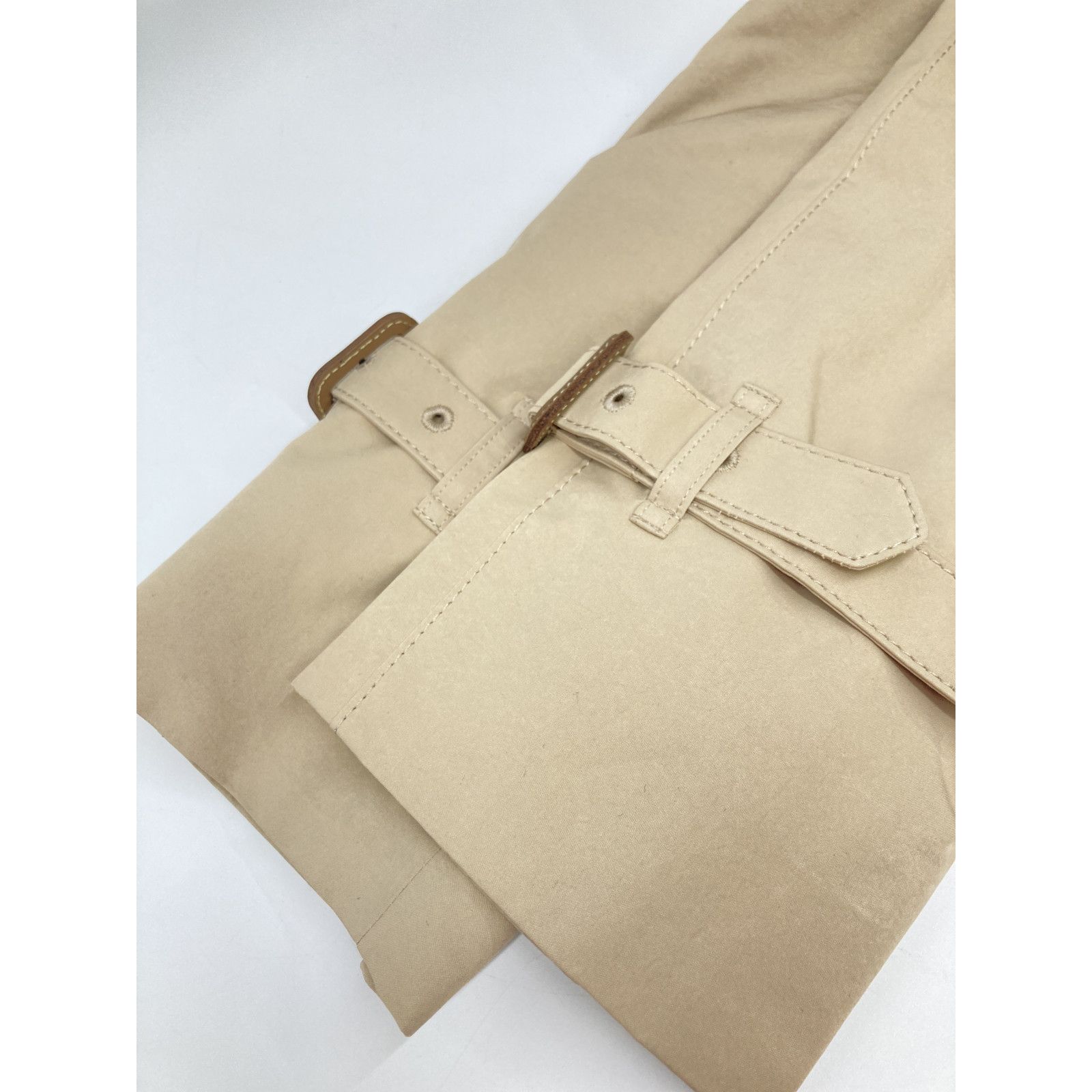 Aquascutum アクアスキュータム ×INEDIT ﾍﾞｰｼﾞｭ ﾄﾚﾝﾁｺｰﾄ 8 - メルカリ