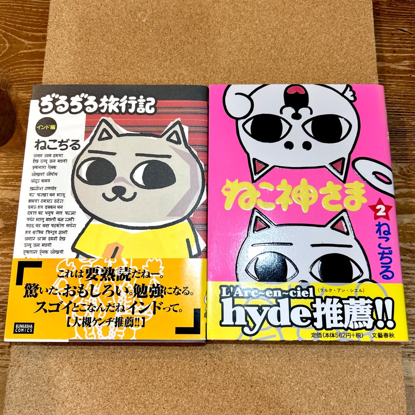 ねこぢる 2冊セット ぢるぢる旅行記インド編 ・ねこ神さま2 - メルカリ