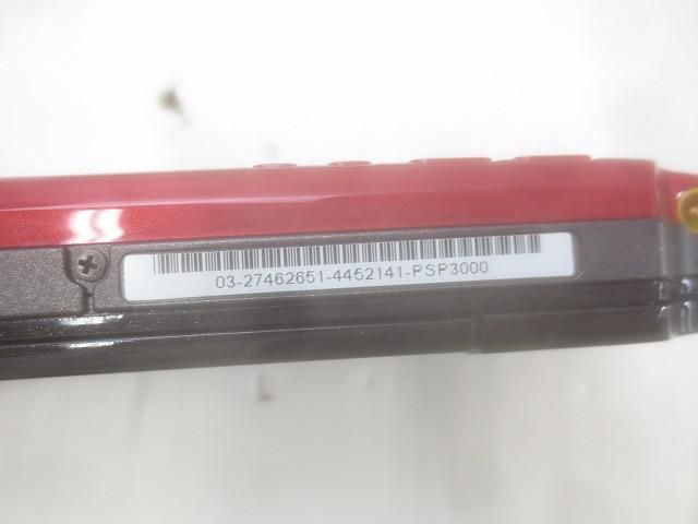  品 ゲーム PSP 本体 3000 レッド ブラック 動作品 ケース付き 本体(Nintendo Switch) Nintendo Switch