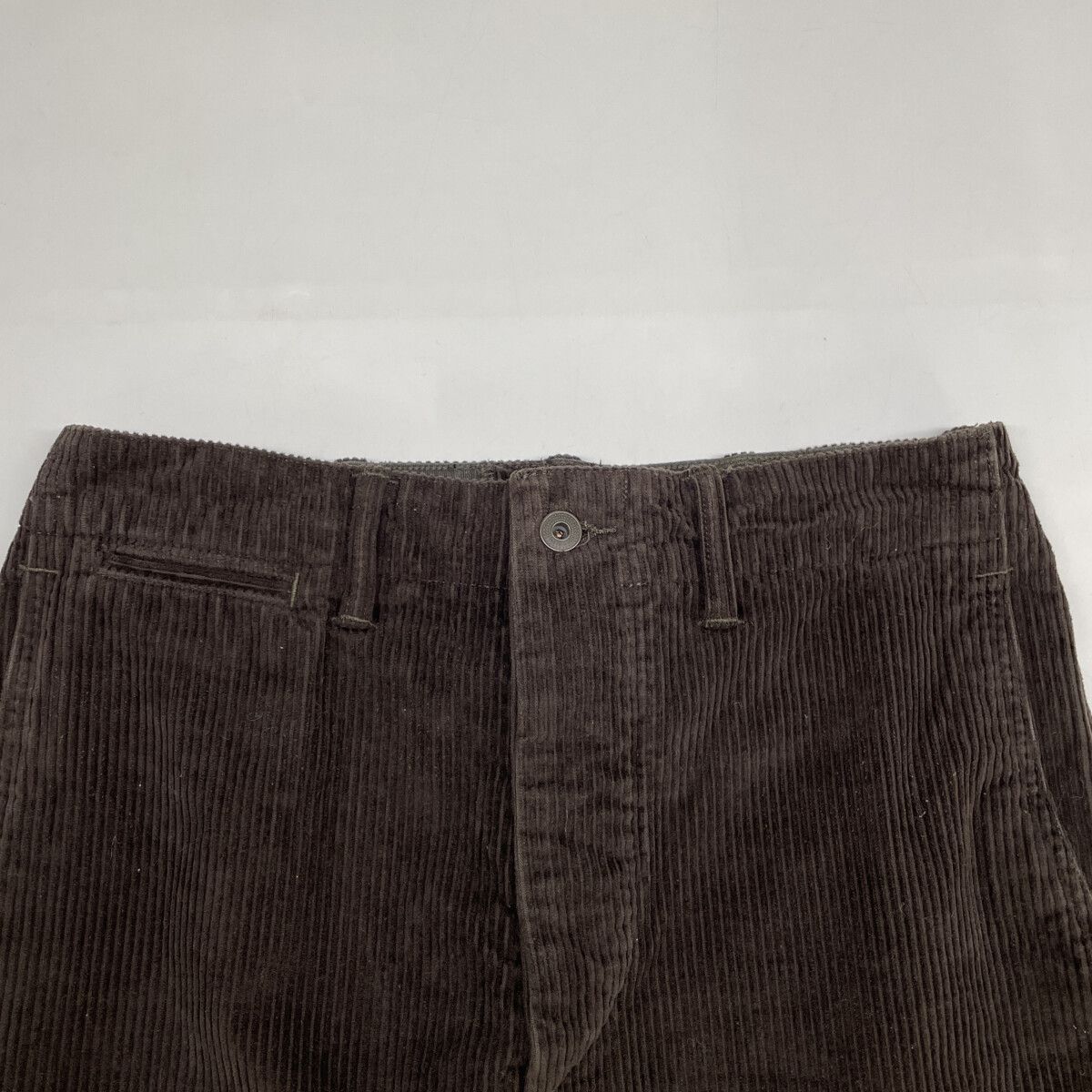 RRL ダブルアールエル ﾌﾞﾗｳﾝ ﾎﾞﾀﾝﾌﾗｲ 5P太畝ｺｰﾃﾞｭﾛｲﾊﾟﾝﾂ 28／30 - メルカリ