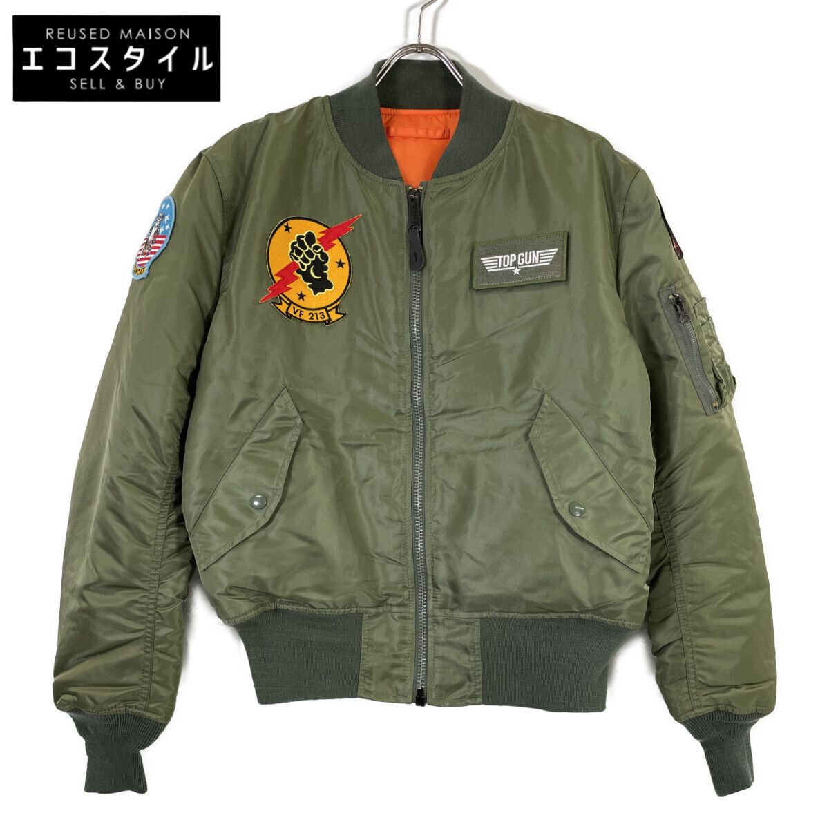 ALPHA INDUSTRIES アルファインダストリーズ 【×TOP GUN】E993-1708