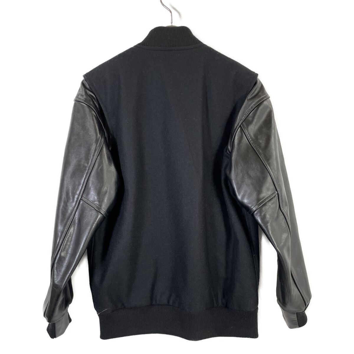 DENHAM デンハム 01-21-10-20-870 裏地ﾗﾒﾀｲｶﾞｰ柄 ﾚｻﾞｰ切替 ｽﾀｼﾞｬﾝ S