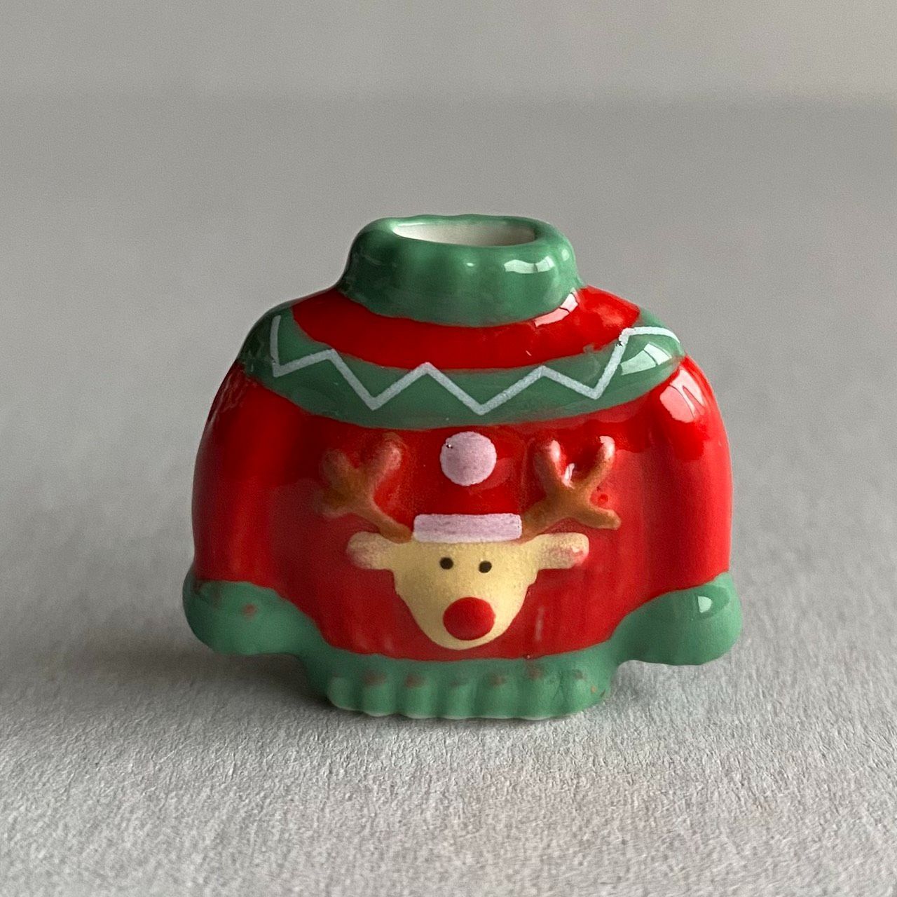 セーターのフェーブ／トナカイ／ニット／クリスマス／フランス雑貨