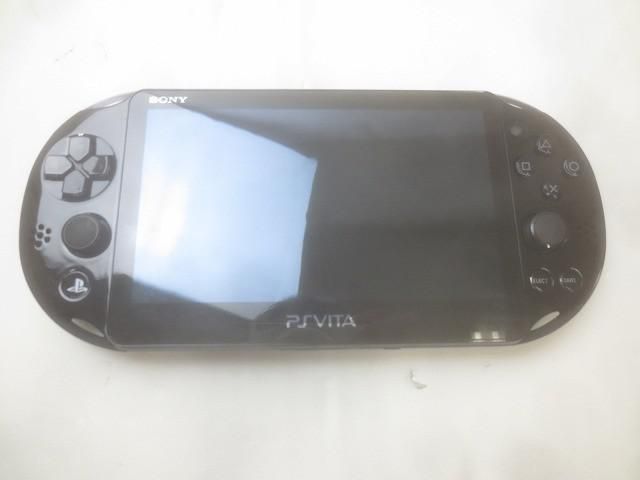 品 ゲーム PS Vita 本体 PCH-2000 ブラック 動作品 ケース付き