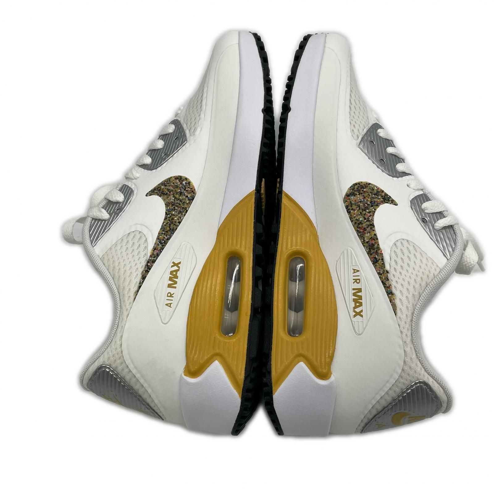 未使用品 ナイキ NIKE ゴルフシューズ 25.5cm ホワイト エアマックス