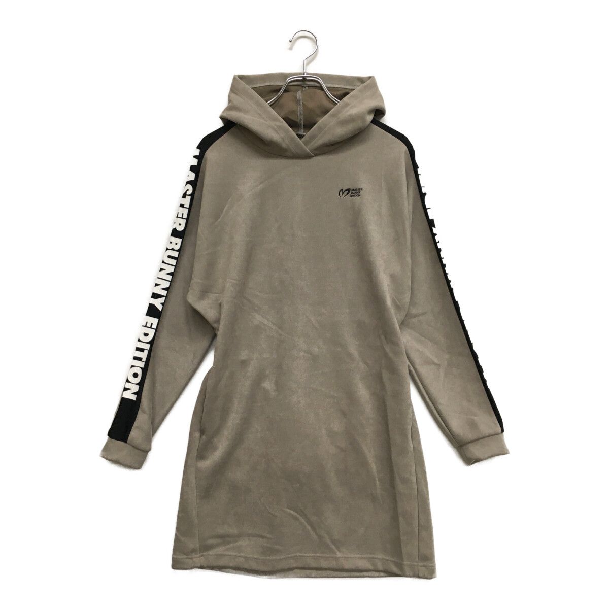 レディース マスターバニーエディション MASTER BUNNY EDITION ワンピース 1 M グレー 表微起毛 フード付き