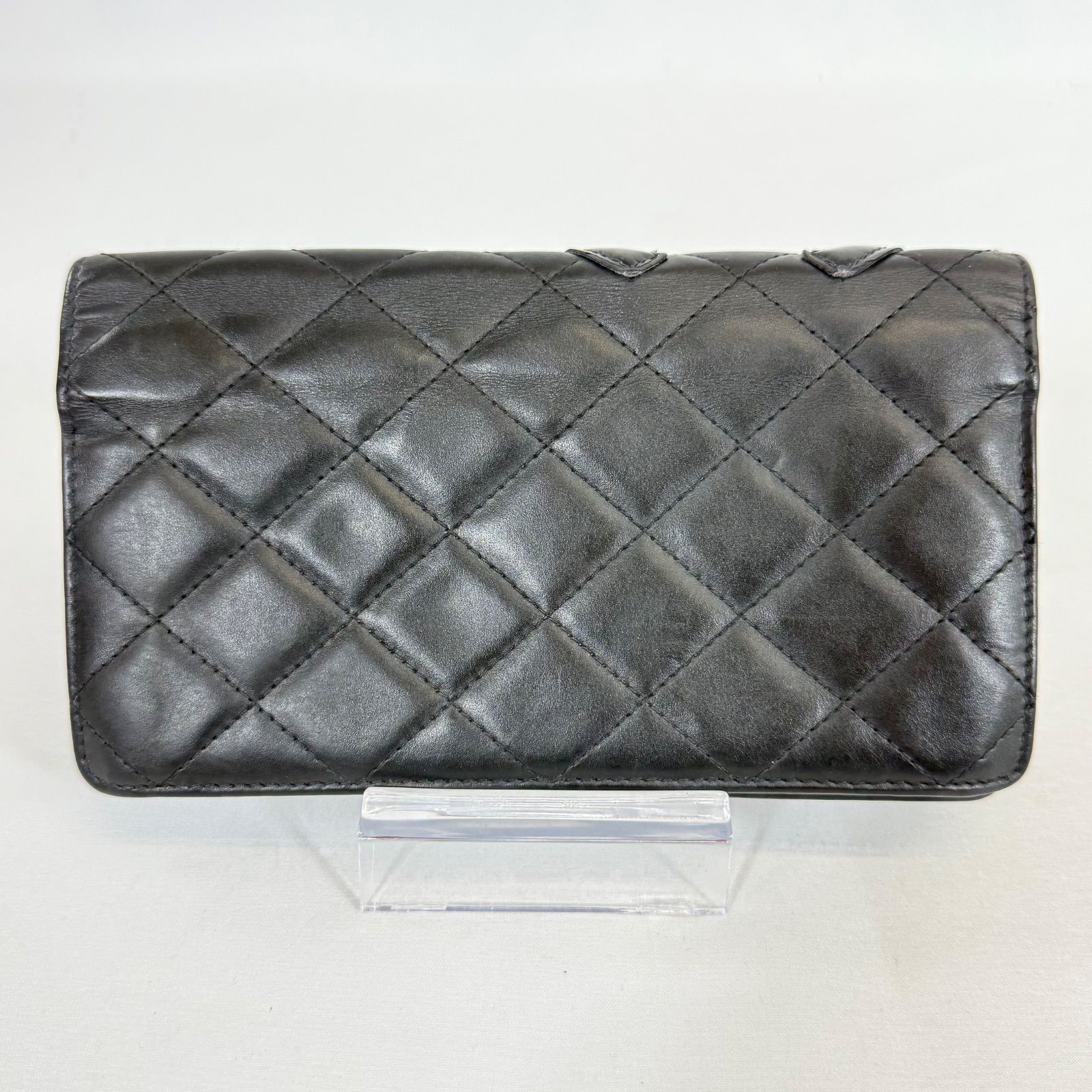 人気・美品】CHANEL シャネル ラムスキン カンボンライン マトラッセ