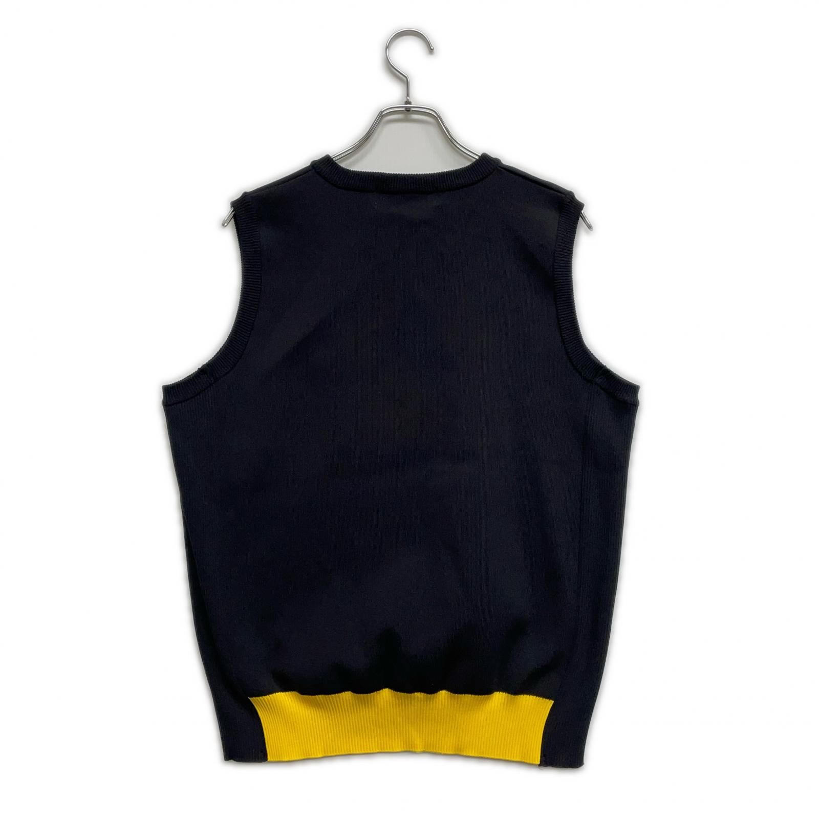 中古 メンズ ディセンバーメイ DECEMBERMAY ベスト M 紺 ネイビー V