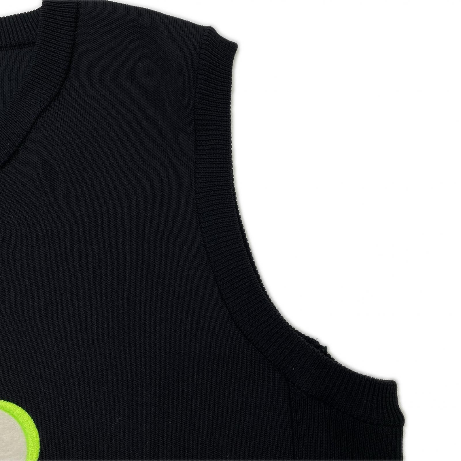 中古 メンズ ディセンバーメイ DECEMBERMAY ベスト M 紺 ネイビー V