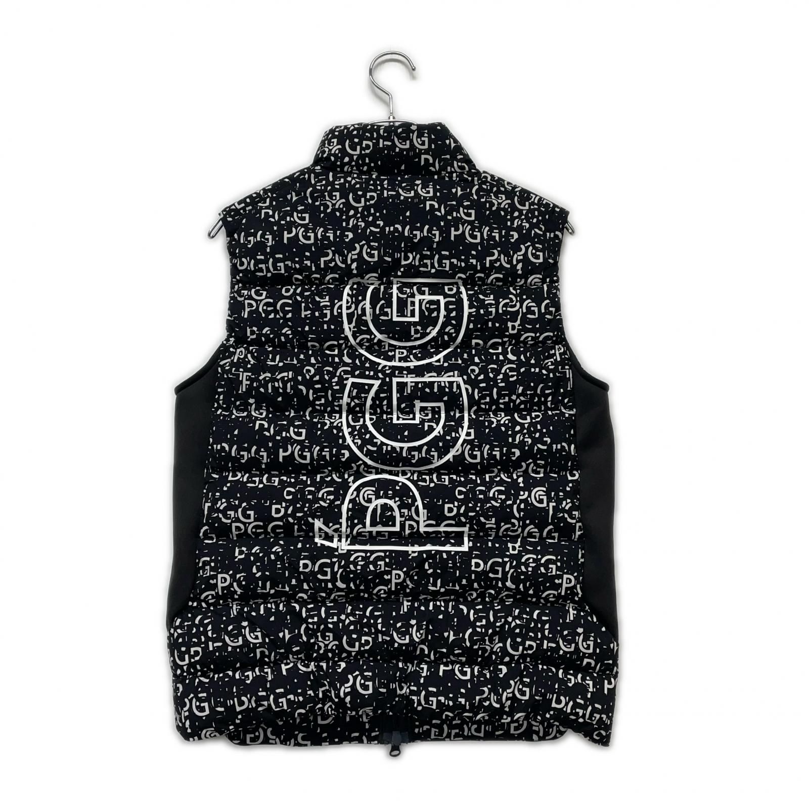 中古 メンズ ピージージー PGG ベスト 4(M) 濃紺 ネイビー 軽量 総柄