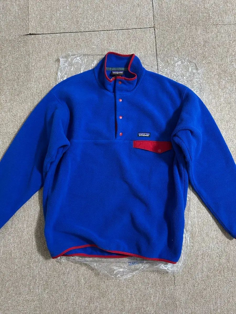 パタゴニア Synchilla シンチラ L ブルー プルオーバー