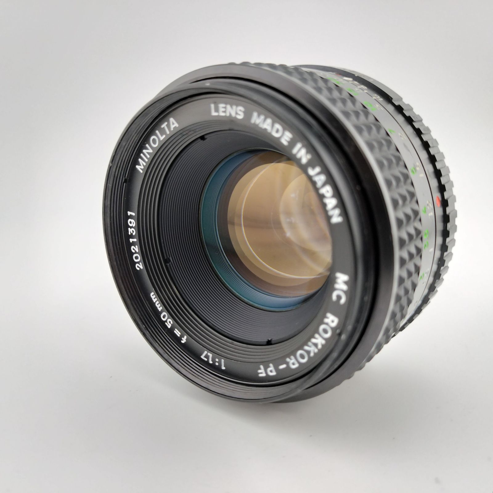 動作確認済☆Minolta ミノルタ SRT101 シルバー MC ROKKOR-PF 1:1.7 f