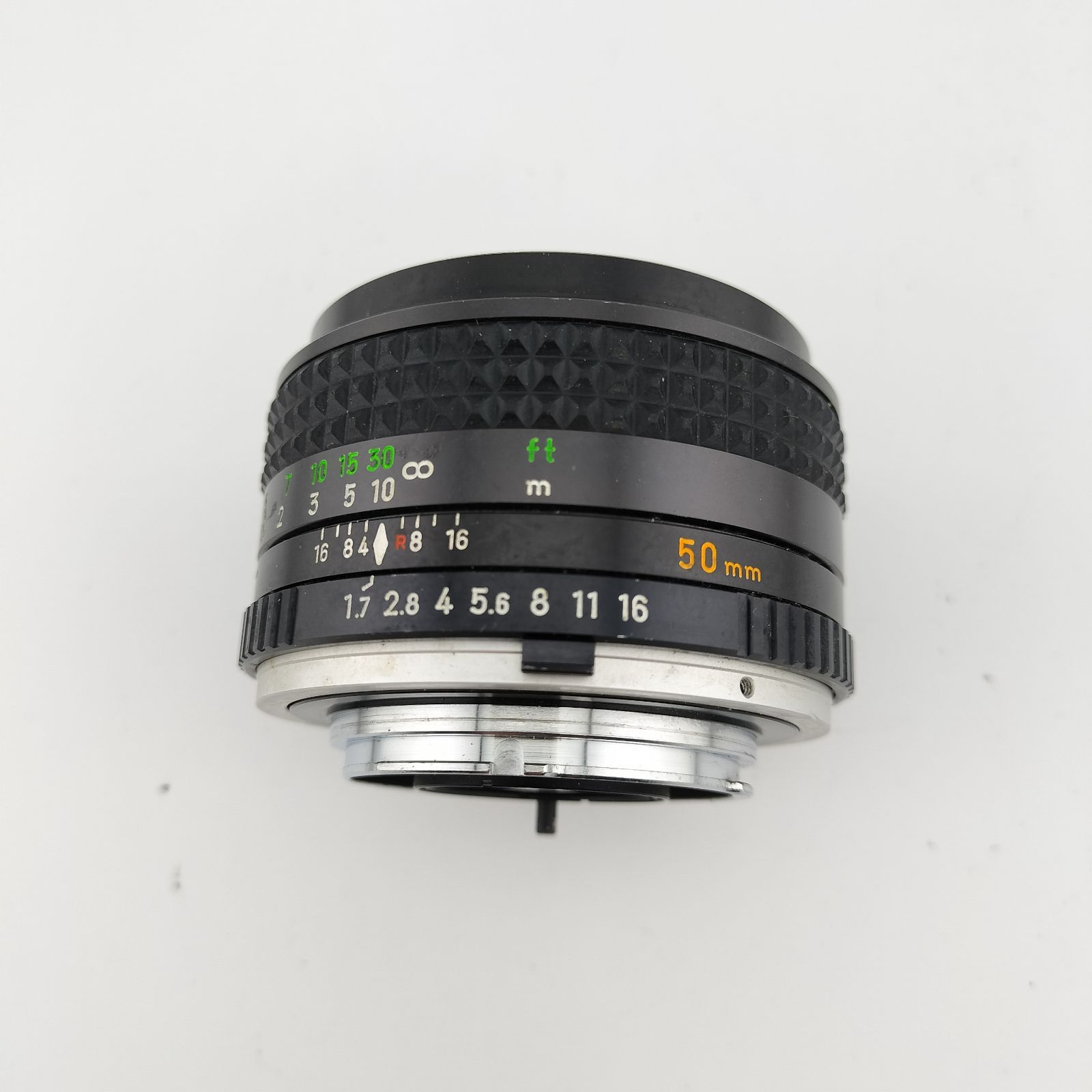 動作確認済☆Minolta ミノルタ SRT101 シルバー MC ROKKOR-PF 1:1.7 f