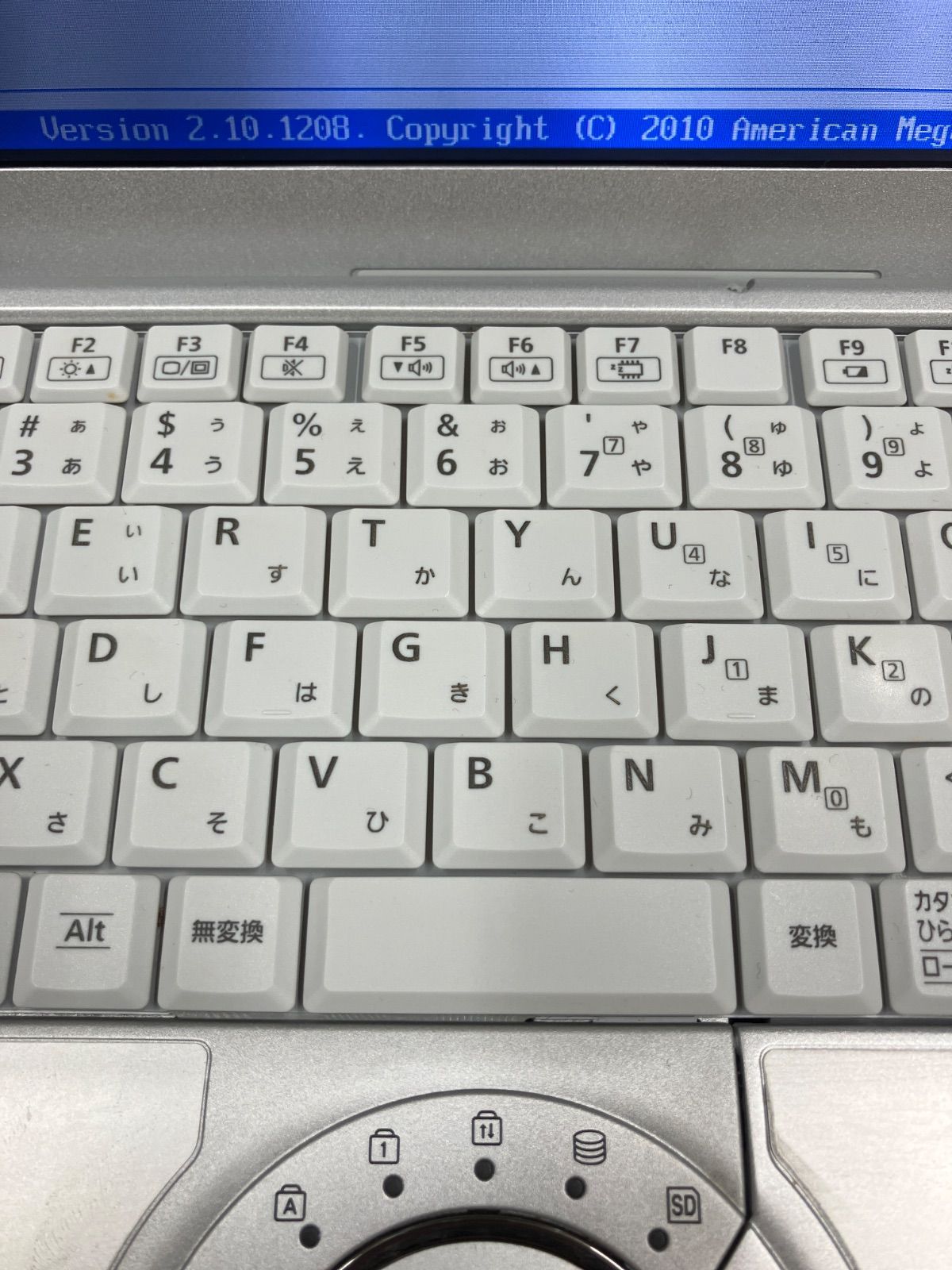 CF-S10 パナソニックノートパソコン （稼働ジャンク品）