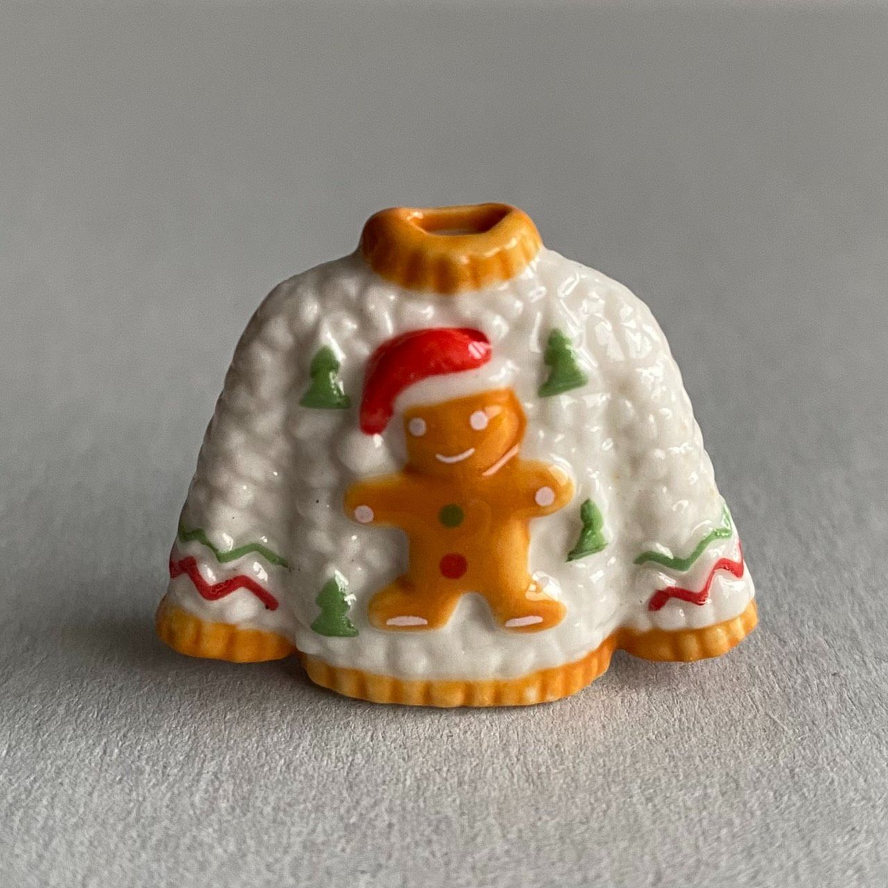 フェーブ ロボット ミニチュア陶器 フェーヴ しろくま② フランス