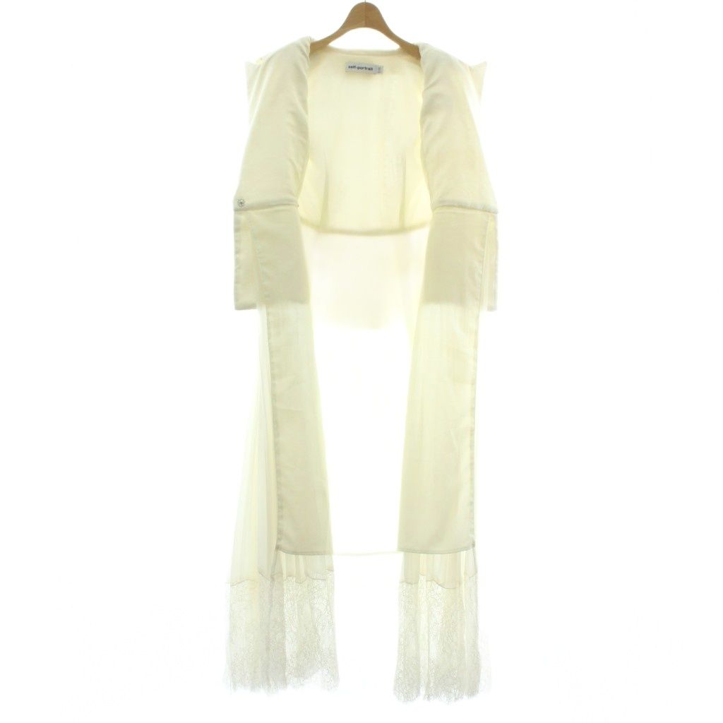 セルフポートレイト self-portrait ワンピース ノースリーブ ロング