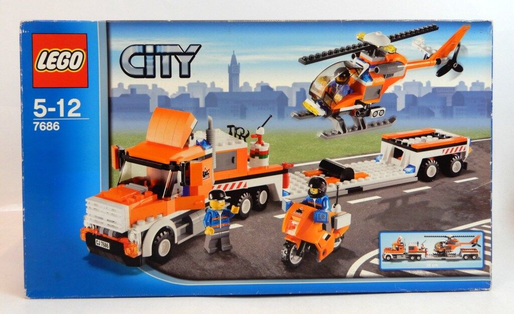 LEGO CITY Helicopter Transporter 7686