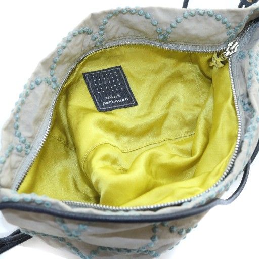 ミナペルホネン mina perhonen タンバリン クッペバッグ ショルダー