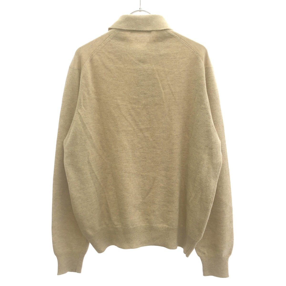 cruciani クルチアーニ カシミヤニットポロシャツ ベージュ 48 - メルカリ