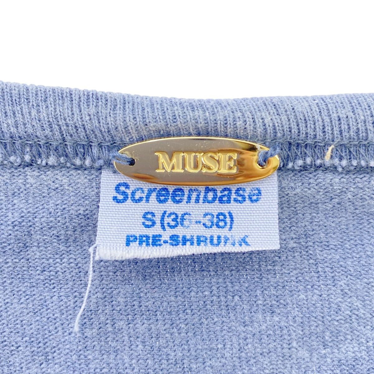MUSE de Deuxieme Classe (ミューズドゥドゥーズィエムクラス) MARINE CORPS Tシャツ 22070500406010 ネイビー FREE DEUXIEME CLASSE - MUSE de deuxieme classe ミューズ ドゥ