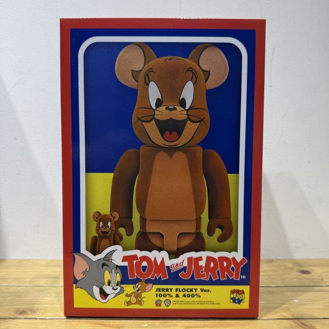 MEDICOM TOY BE RBRICK 2021 JERRY フロッキー Ver. 100％ - 400％ メディコムトイ TOM AND トムとジェリー ベアブリック フィギュア