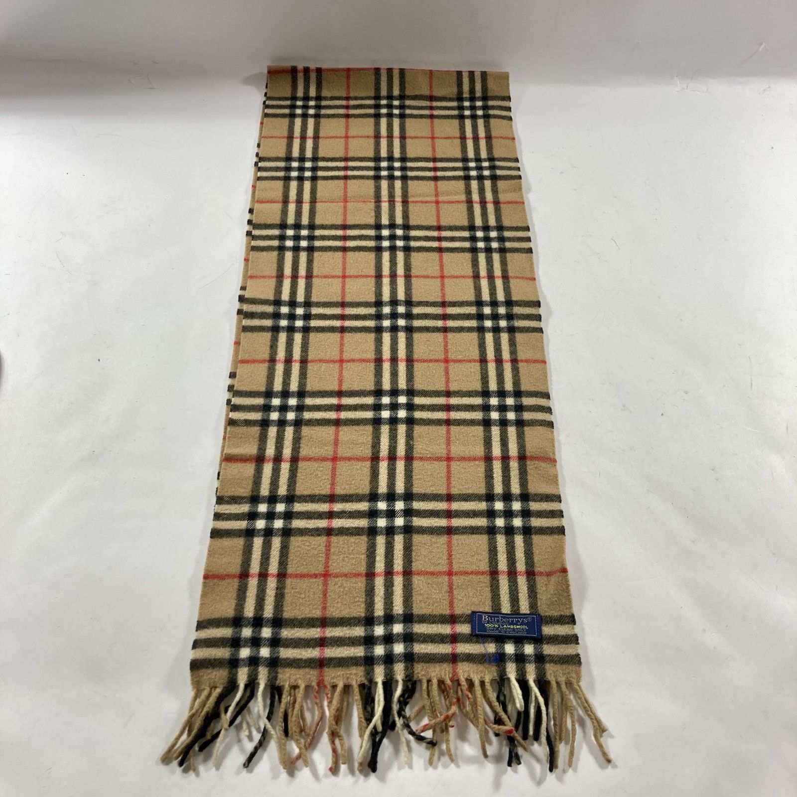 ☆ vintage Burberrys バーバリーズ マフラー ノバチェック 100