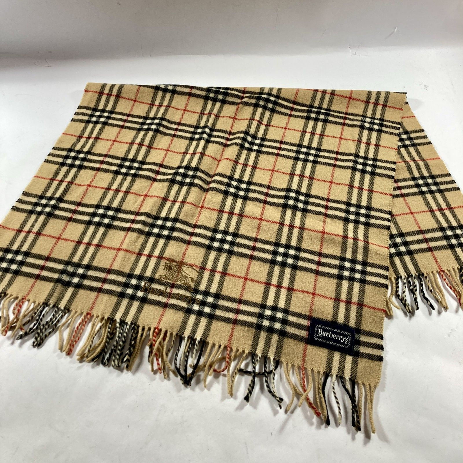 ☆ vintage Burberrys バーバリーズ マフラー ノバチェック 100