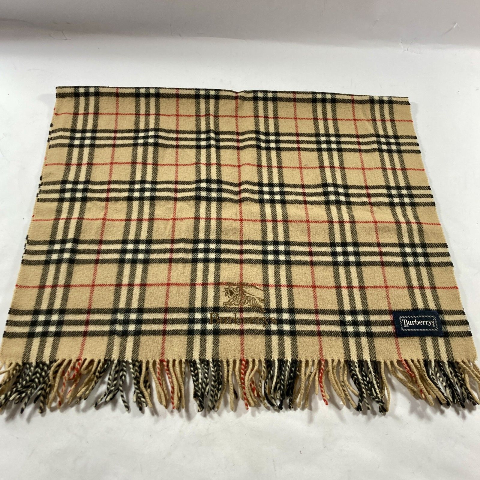 ☆ vintage Burberrys バーバリーズ マフラー ノバチェック 100