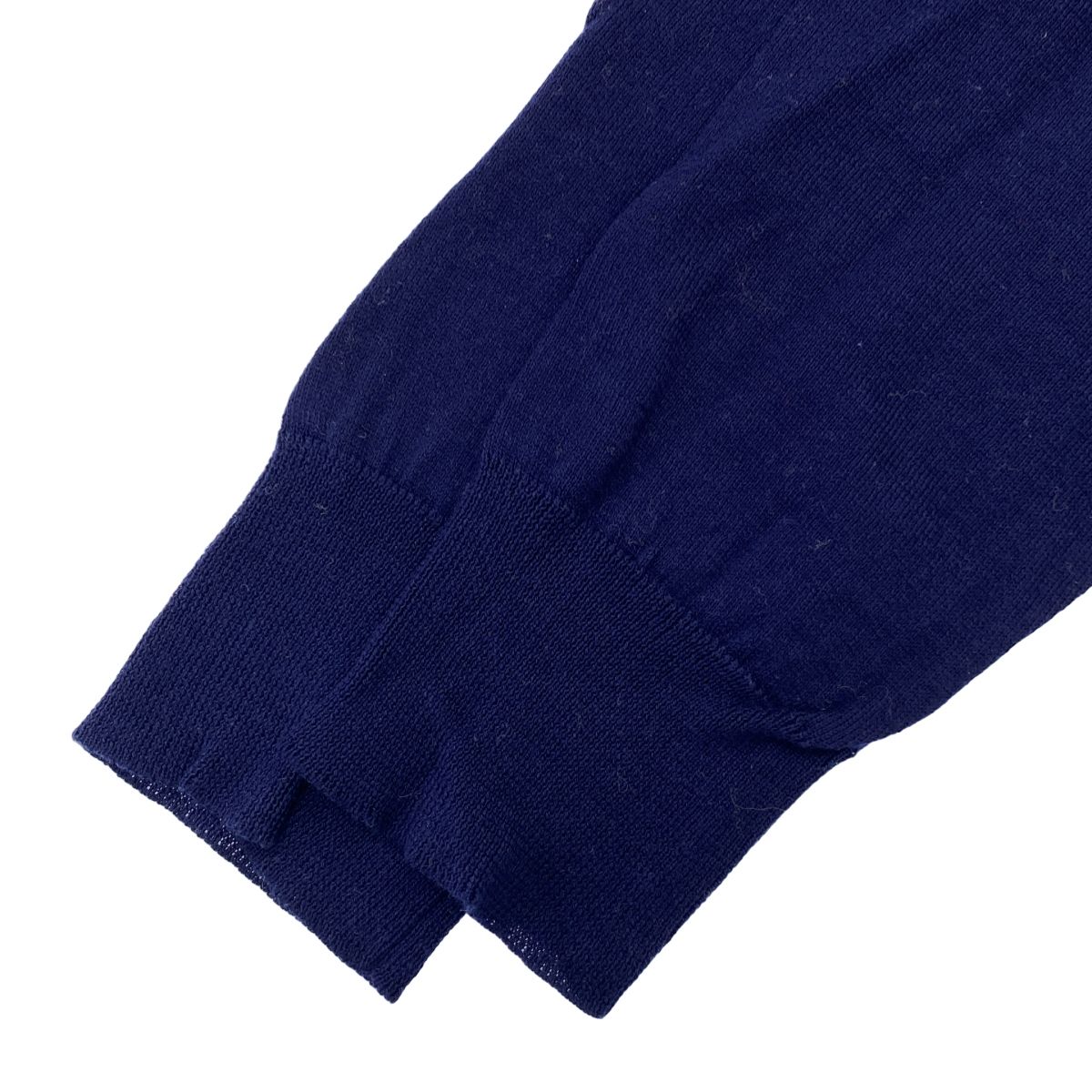 DRIES VAN NOTEN ドリスヴァンノッテン ニットカーディガン ネイビー M