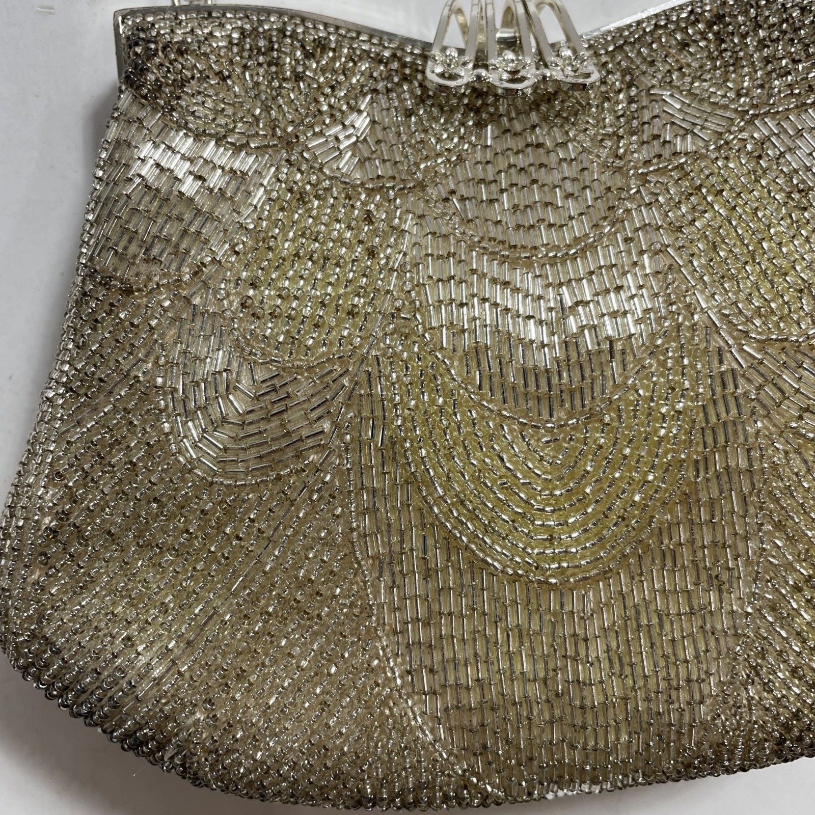 ☆ 希少 LUMY はしもと ルミーハシモト 皇室御用達 総ビーズバッグ