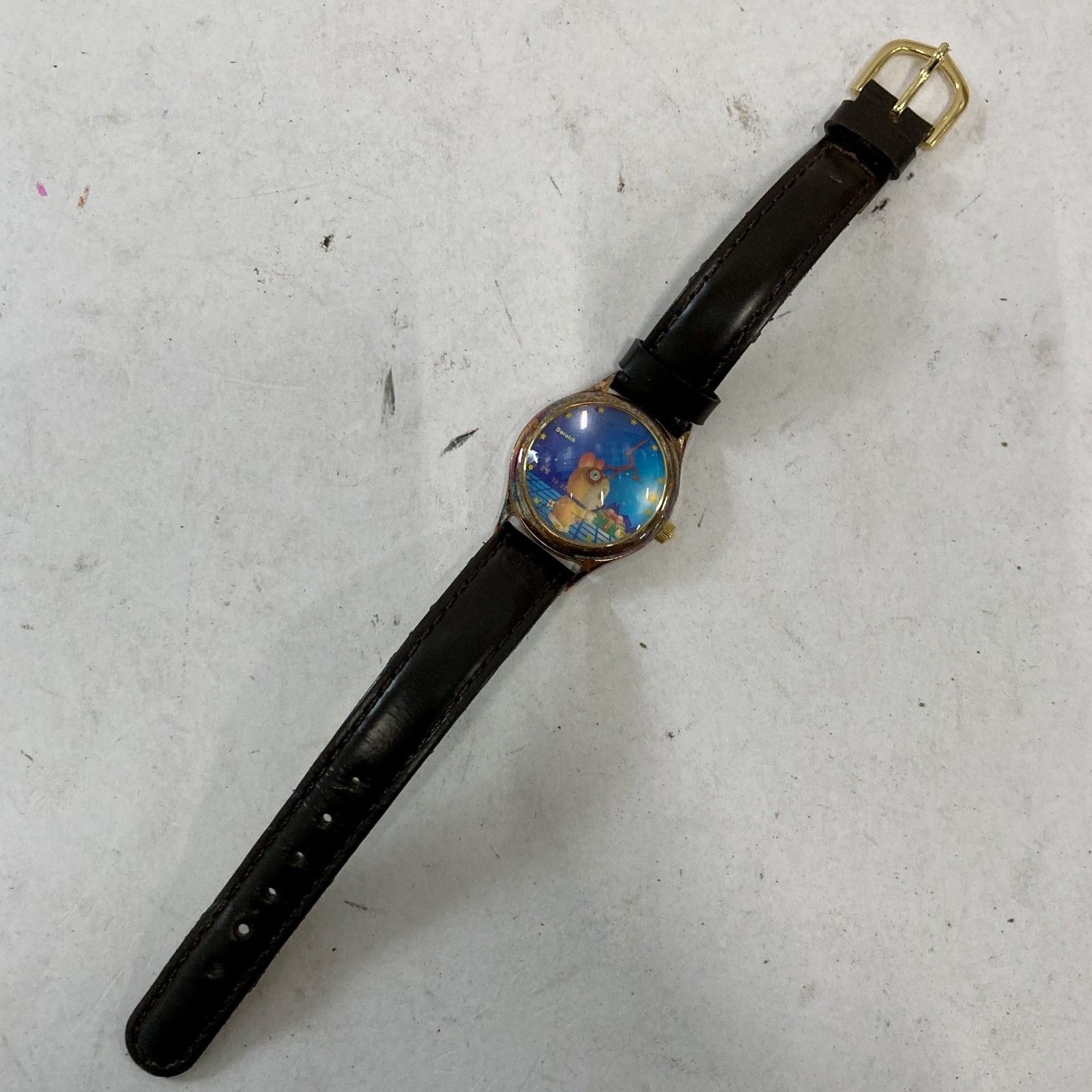 ジャンク品　古時計 ☆ 【ジャンク品】 希少 レア ドラえもん ペア腕時計 クリスマス 1997