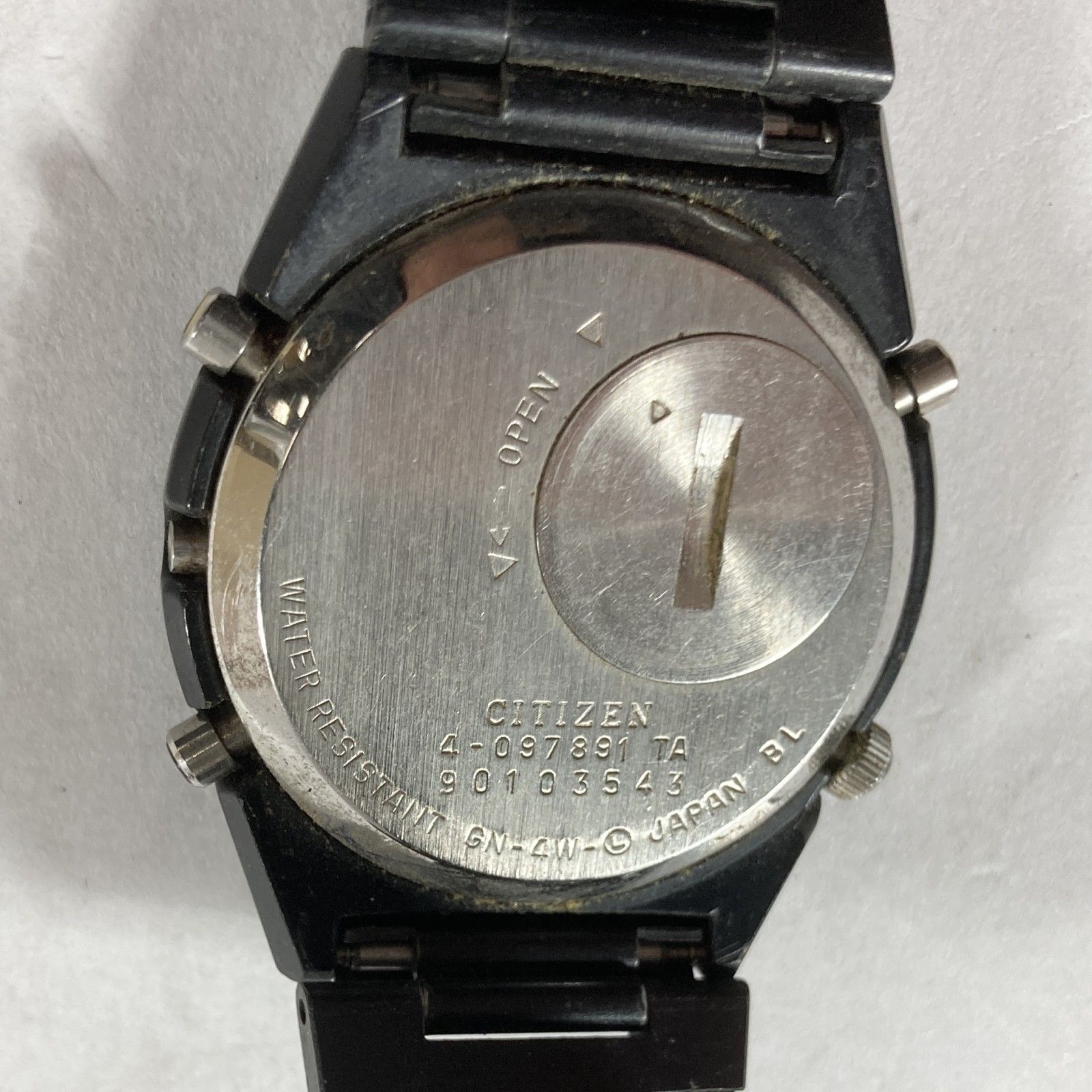 ☆ 【ジャンク品】 希少 レア CITIZEN シチズン 1978 デジアナ 初代 4