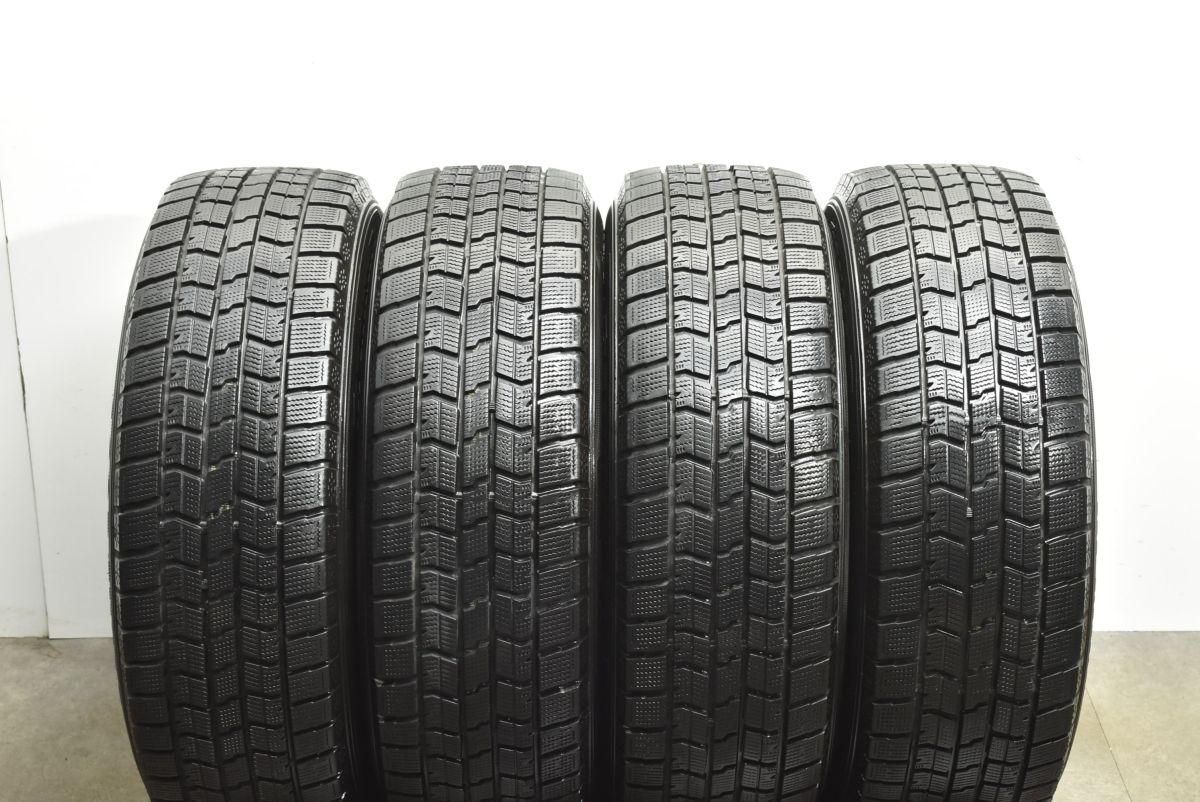 バリ溝 美品】LCZ 17in 7J +38 PCD114.3 グッドイヤー アイスナビ7 225