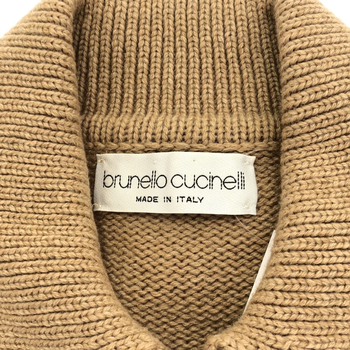 BRUNELLO CUCINELLI ブルネロクチネリ ウールニットポロシャツ