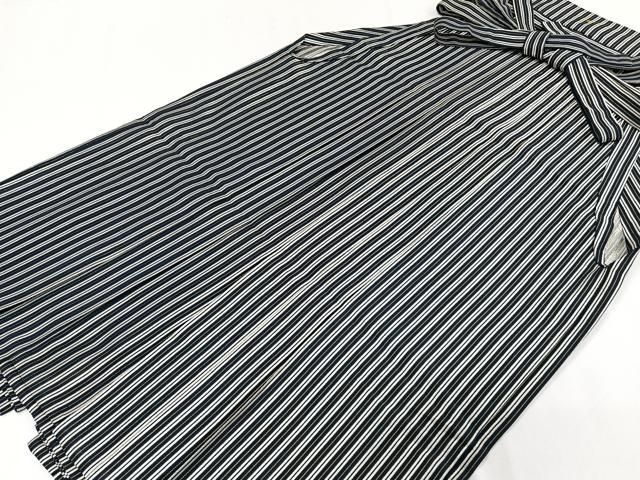 平和屋着物□男性 行灯袴 縞 正絹 逸品 AABD4874gw