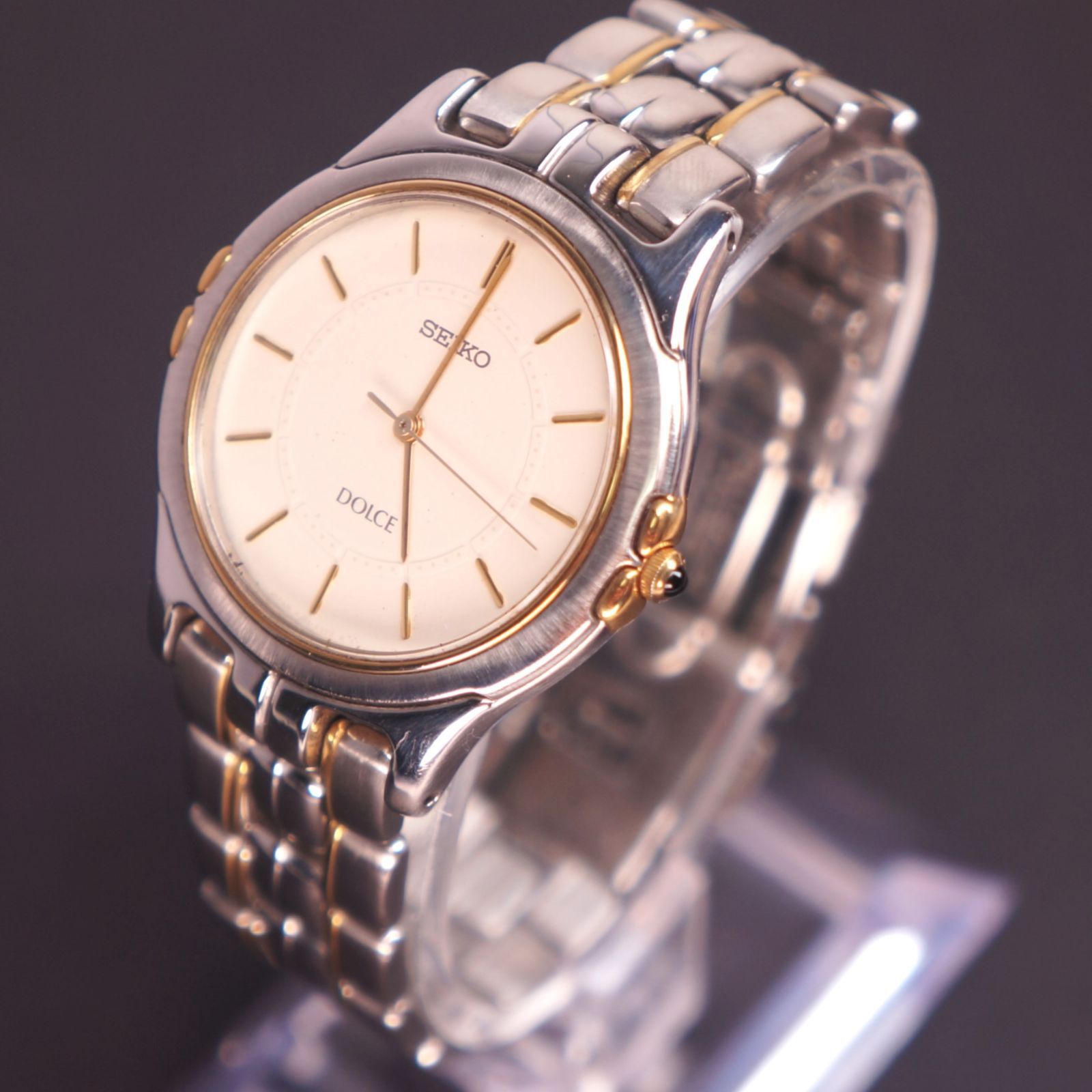 稼働品】SEIKO DOLCE アンティーク腕時計 電池交換済 - メルカリ