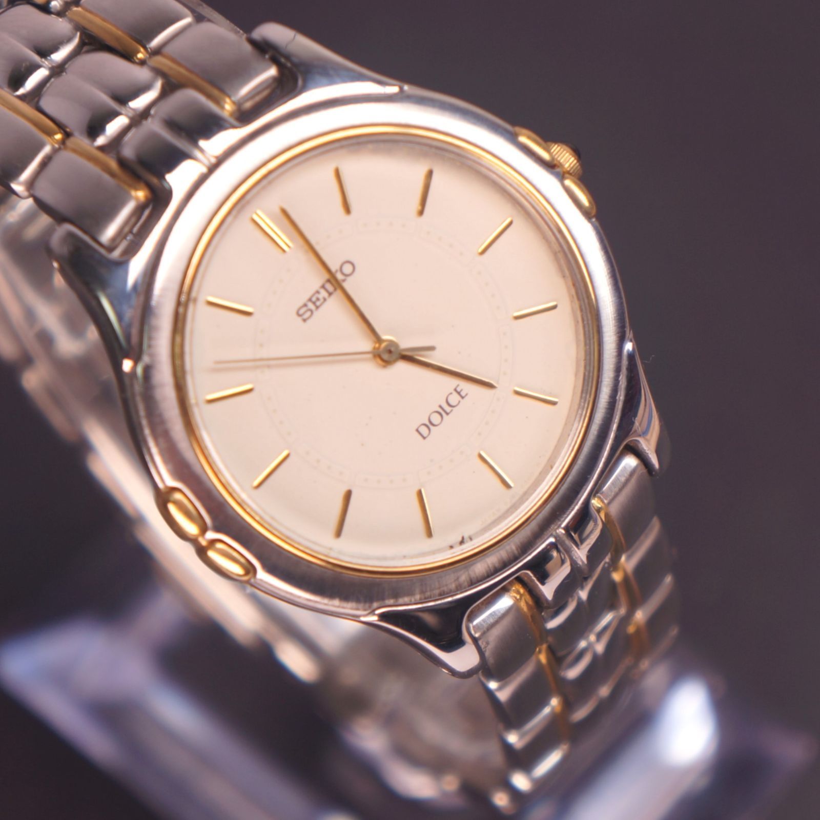 稼働品】SEIKO DOLCE アンティーク腕時計 電池交換済 - メルカリ