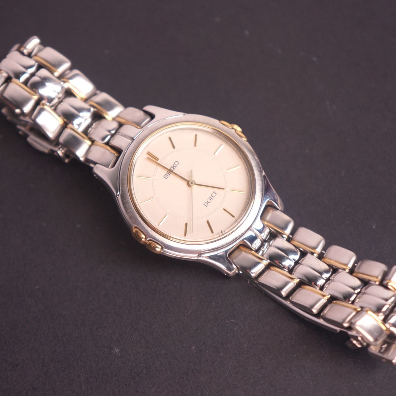 稼働品】SEIKO DOLCE アンティーク腕時計 電池交換済 - メルカリ