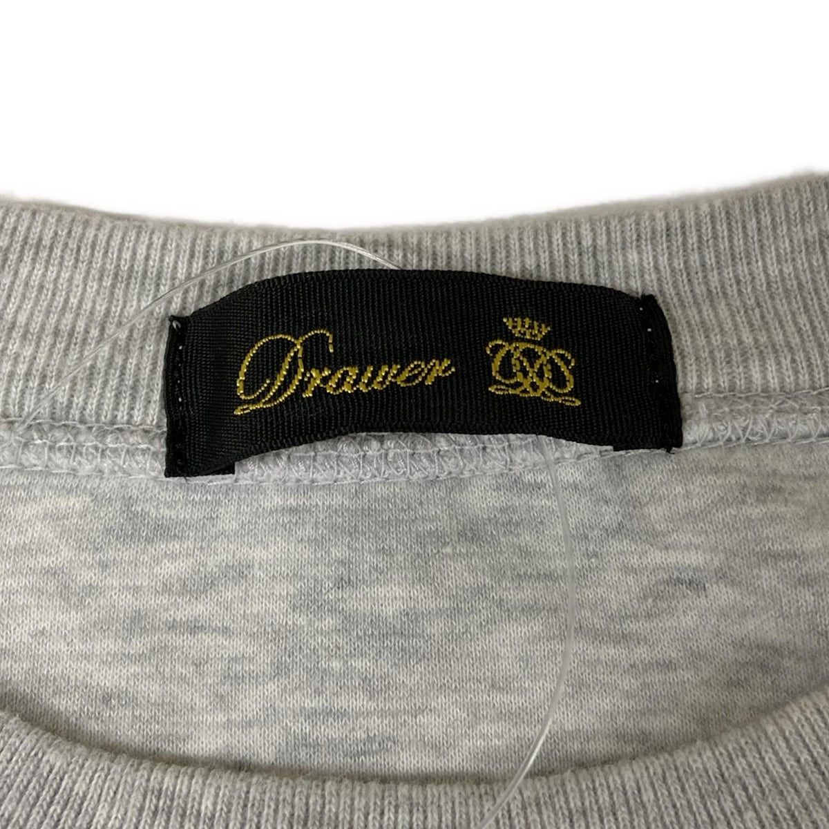 Drawer(ドゥロワー) トレーナー サイズ1 S レディース - ライトグレー