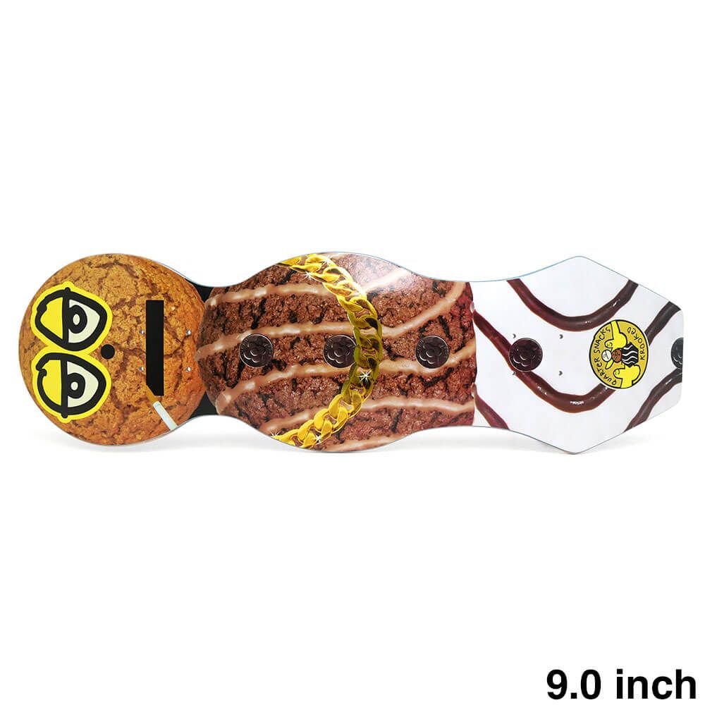 KROOKED DECK クルキッド デッキ x SNACK MAN CRUISER 9.0 付属デッキテープ 11 inch スケートボード スケボー