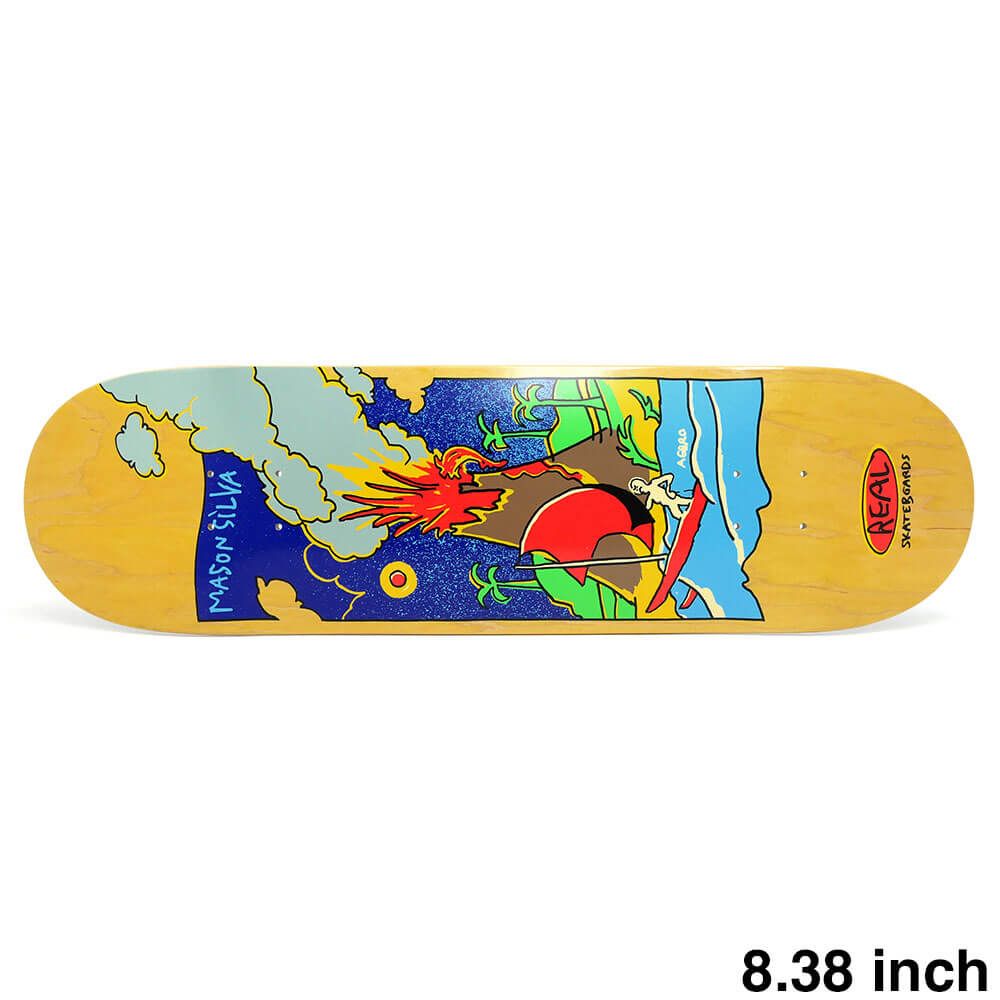 REAL DECK リアル デッキ MASON SILVA VOLCANO 8.38 TRUE FIT スケート