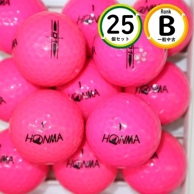 25個 ホンマ D1 2022年モデル ピンクカラー Bランク HONMA 中古 ロスト