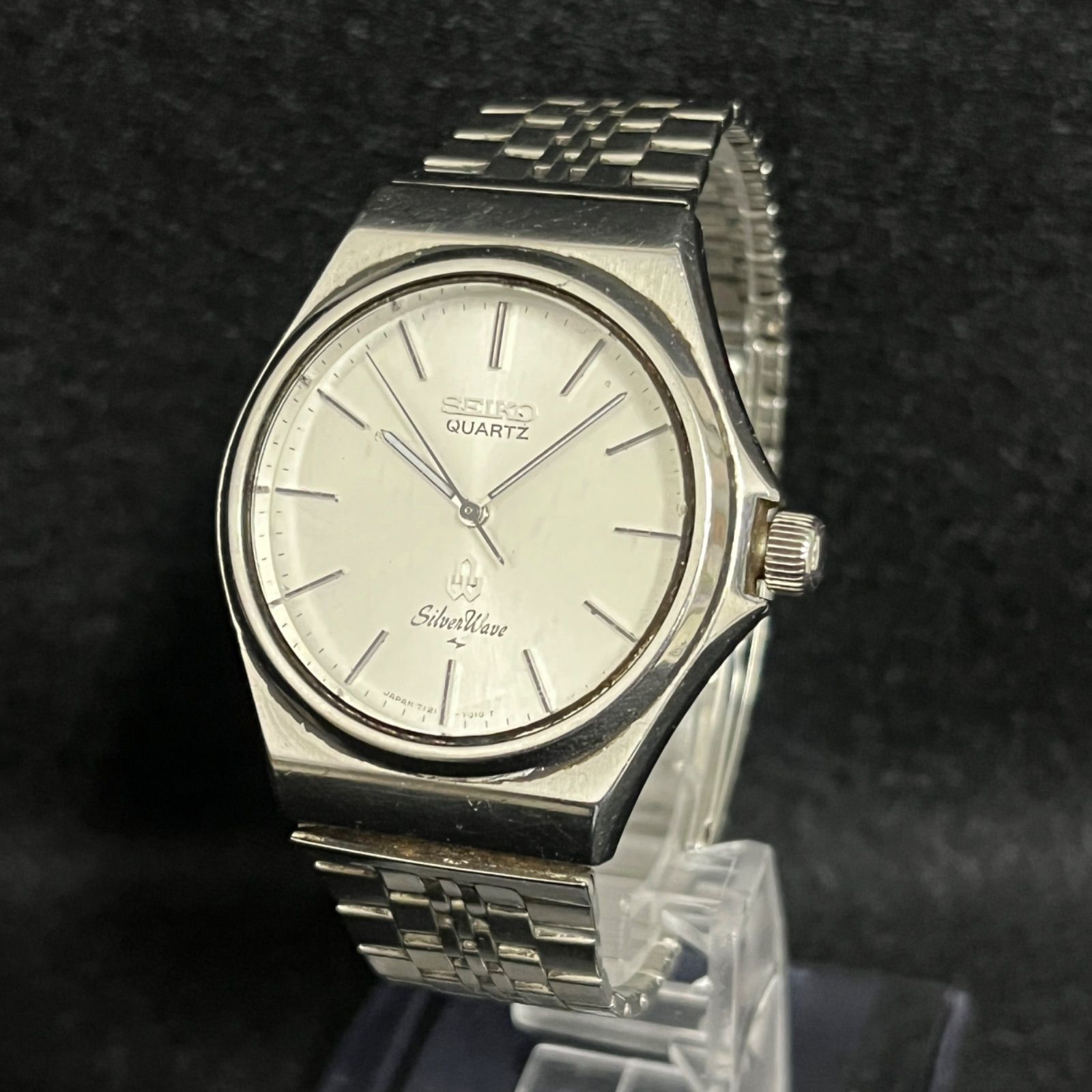 稼働品】 SEIKO セイコー シルバーウェーブ メンズ 7121-7010 動作確認
