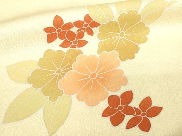 平和屋着物□訪問着 刺繍 流水枝花文 正絹 逸品 DAAZ9720sf - メルカリ