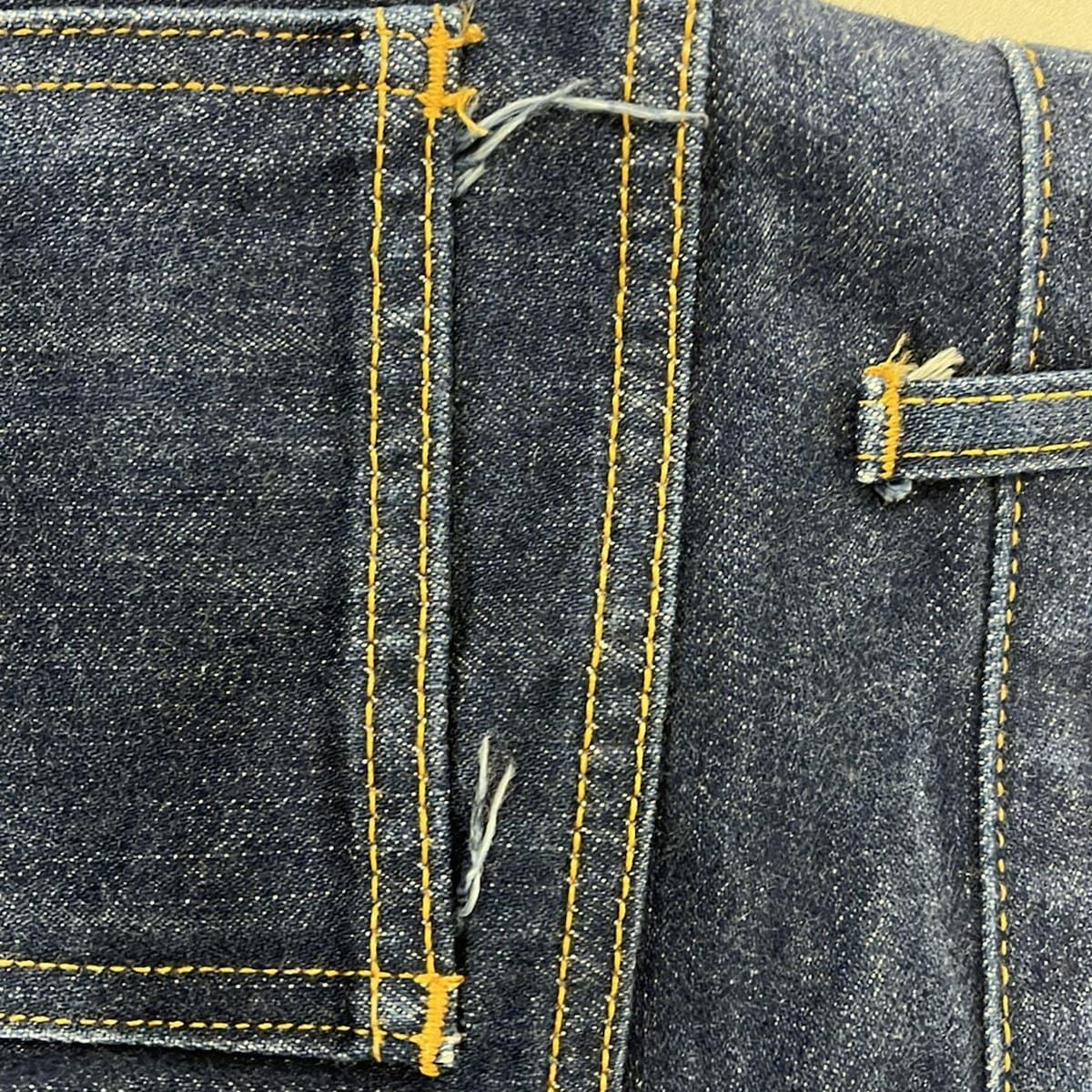  CIOTA シオタ ジーンズ サイズ25 XS レディース ネイビー フルレングス ストレートデニム デニム ジーンズ