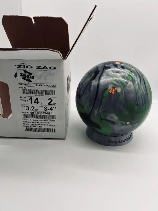 レディカル ジグザグ ハイブリッド 14 p 14パウンド ボーリングボール ボール