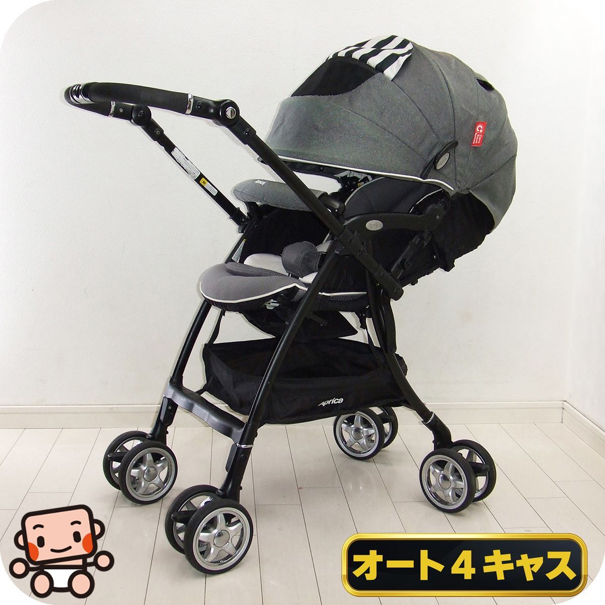 【値下げ！保証期間内】Aprica ラクーナエアー コンパクト 値下げ！保証期間内】Aprica ラクーナエアー コンパクト