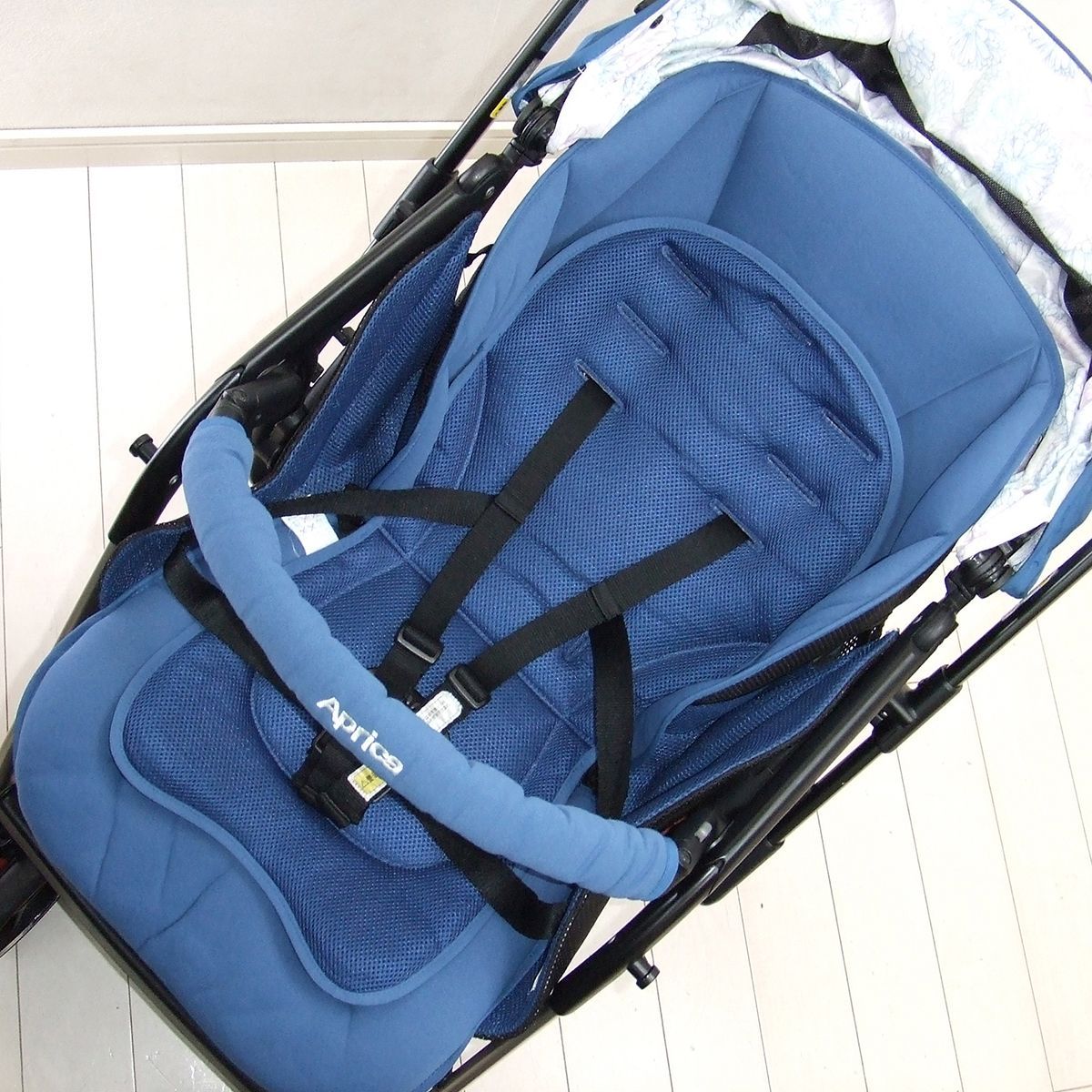 ベビーカー 中古 アップリカ Aprica オプティア 紫外線99%カット ハイ