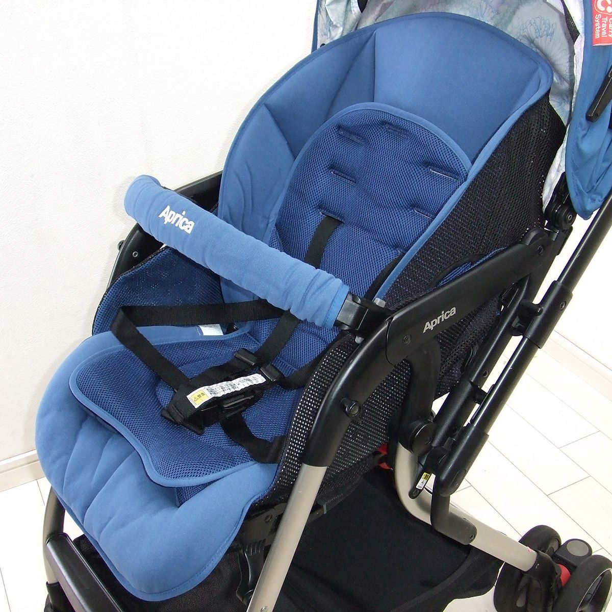 ベビーカー 中古 アップリカ Aprica オプティア 紫外線99%カット ハイ